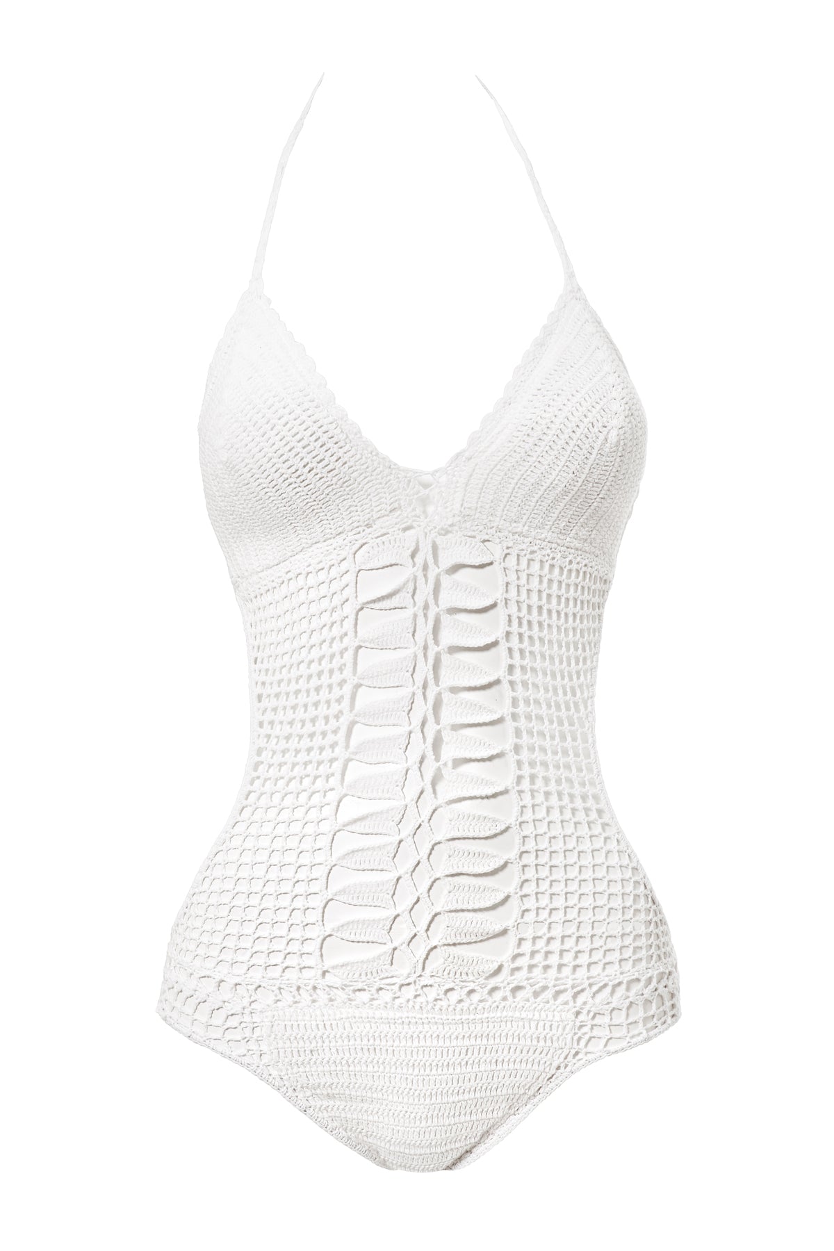 Now Or Never One Piece - Cheeky Crochet Swimsuit - Beauty & The